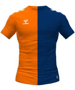 Hummel Albion Jersey - Orange Tiger-Marine