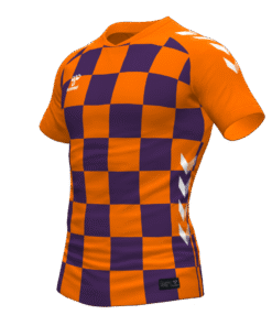 Hummel Checkers Jersey - Orange Tiger-Acai