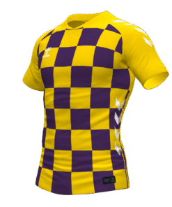Hummel Checkers Jersey - Sports Yellow-Acai