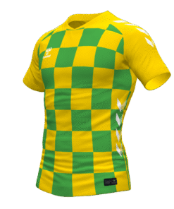 Hummel Checkers Jersey - Sports Yellow-Green Gecko