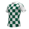Hummel Checkers Jersey - White-Evergreen