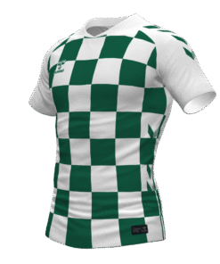 Hummel Checkers Jersey - White-Evergreen