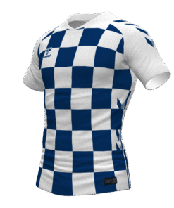 Hummel Checkers Jersey - White-Marine