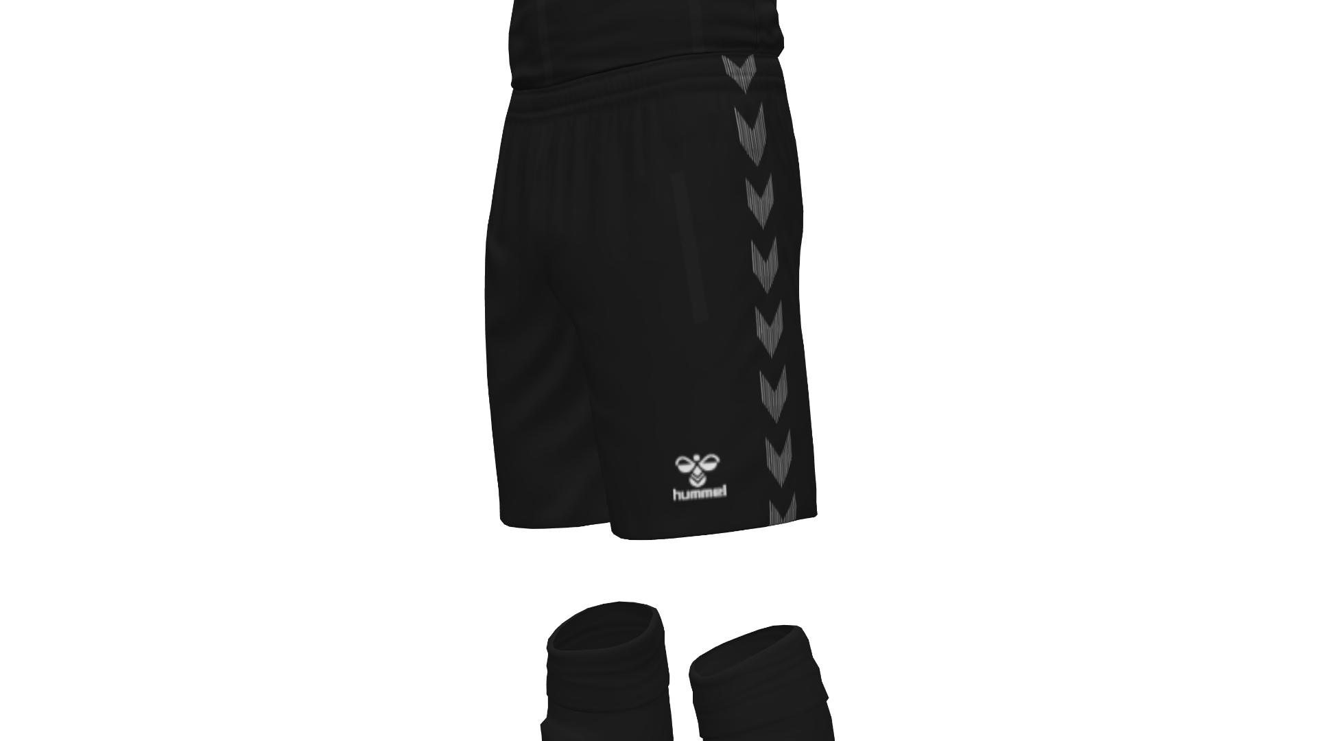 Hummel Core Coaches Shorts w/zip pockets