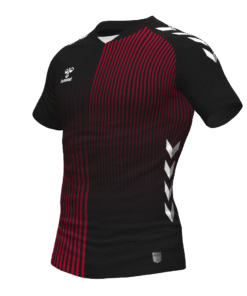 Hummel Coventry Jersey - Black-True Red