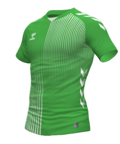 Hummel Coventry Jersey - Green Gecko-White