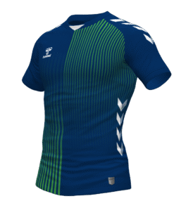 Hummel Coventry Jersey - Marine-Green Gecko