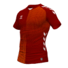 Hummel Coventry Jersey - Maroon-Orange Tiger
