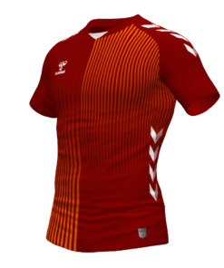 Hummel Coventry Jersey - Maroon-Orange Tiger