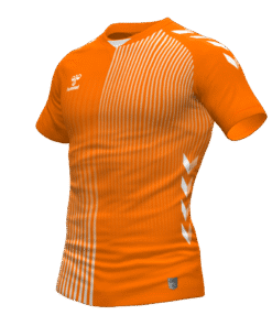 Hummel Coventry Jersey - Orange Tiger-White