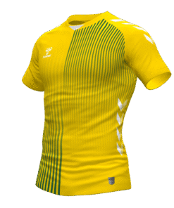 Hummel Coventry Jersey - Sports Yellow-Evergreen