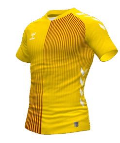 Hummel Coventry Jersey - Sports Yellow-Maroon