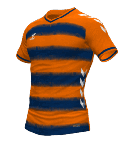 Hummel Hoops Jersey - Orange Tiger-Marine