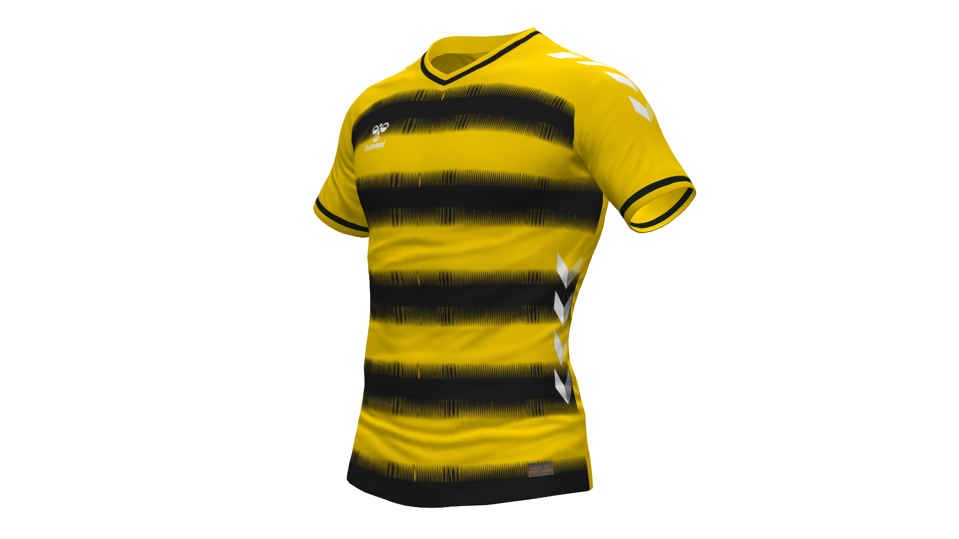 Hummel Hoops Jersey - Sports Yellow-Black