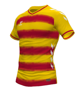 Hummel Hoops Jersey - Sports Yellow-True Red