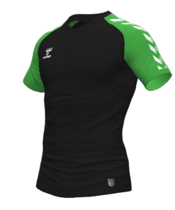 Hummel Match Jersey - Black-Green Gecko