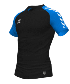 Hummel Match Jersey - Black-True Blue