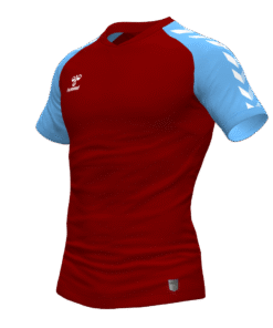 Hummel Match Jersey - Maroon-Argentina Blue