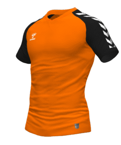 Hummel Match Jersey - Orange Tiger-Black