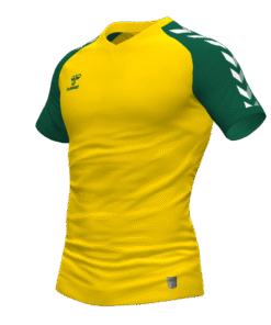Hummel Match Jersey - Sports Yellow-Evergreen