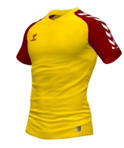 Hummel Match Jersey - Sports Yellow-Maroon