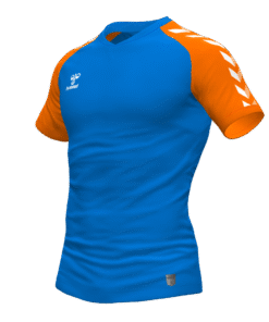 Hummel Match Jersey - True Blue-Orange Tiger