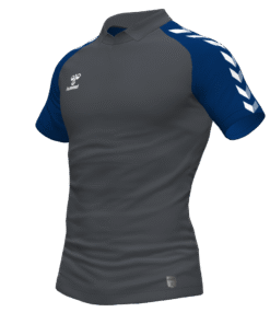 Hummel Match Polo - Ashphalt-Marine