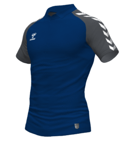 Hummel Match Polo - Marine-Ashphalt