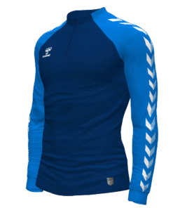 Hummel Match 1/4 Zip Jacket - Marine-True Blue