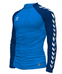 Hummel Match 1/4 Zip Jacket - True Blue-Marine