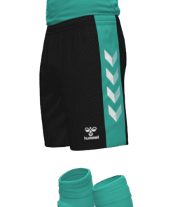 Hummel Match Shorts - Black-Aquarius