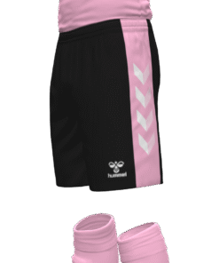 Hummel Match Shorts - Black-Cotton Candy