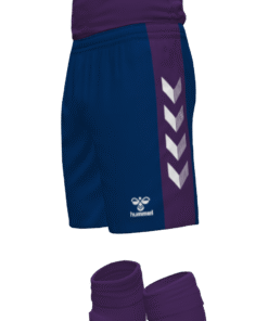 Hummel Match Shorts - Marine-Acai