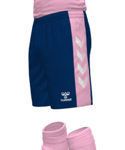 Hummel Match Shorts - Marine-Cotton Candy