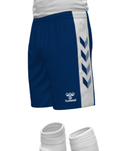 Hummel Match Shorts - Marine-White