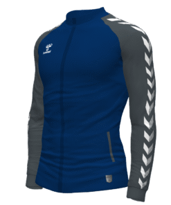Hummel Match Track Jacket - Marine-Ashphalt