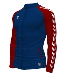 Hummel Match Track Jacket - Marine-Maroon