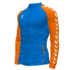 Hummel Match Track Jacket - True Blue-Orange Tiger