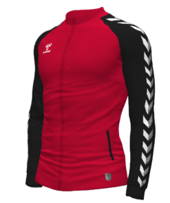 Hummel Match Track Jacket - True Red-Black
