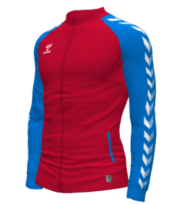 Hummel Match Track Jacket - True Red-True Blue