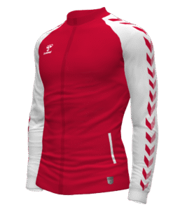 Hummel Match Track Jacket - True Red-White