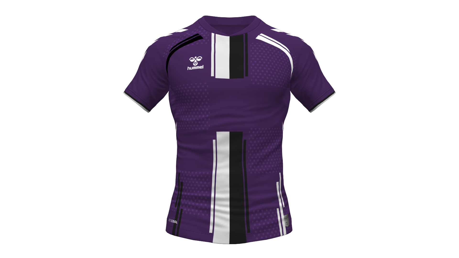 Hummel Paris Jersey - Acai-Black