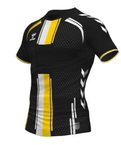 Hummel Paris Jersey - Black-Sports Yellow