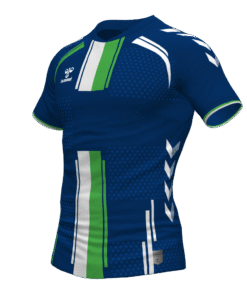 Hummel Paris Jersey - Marine-Green Gecko