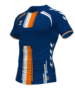 Hummel Paris Jersey - Marine-Orange Tiger