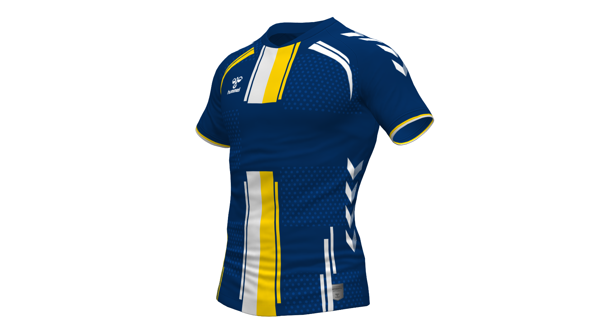 Hummel Paris Jersey - Marine-Sports Yellow