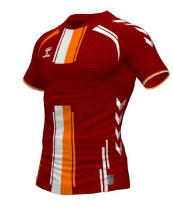 Hummel Paris Jersey - Maroon-Orange Tiger