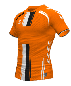 Hummel Paris Jersey - Orange Tiger-Black