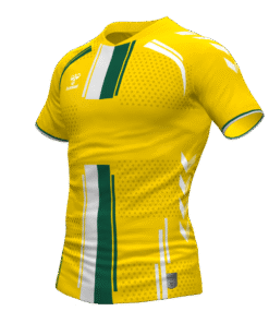 Hummel Paris Jersey - Sports Yellow-Evergreen
