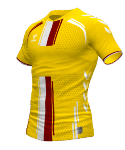 Hummel Paris Jersey - Sports Yellow-Maroon